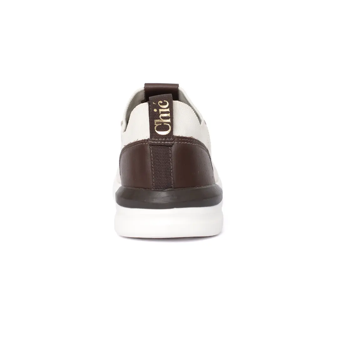 Kids Smart Casual Sneakers In Knitted Upper